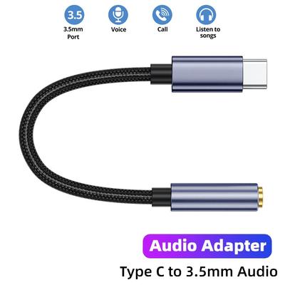 USB C на 3,5 мм гнездо для наушников Адаптер Type C Aux Аудио Кабель Адаптеры Для Samsung Galaxy Huawei Xiaomi iPhone ll Телефонов