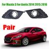Fog Light Grille Covers for Mazda 3 and For Axela (2014 2016) High Reliability and Compatibility with OEM Specs