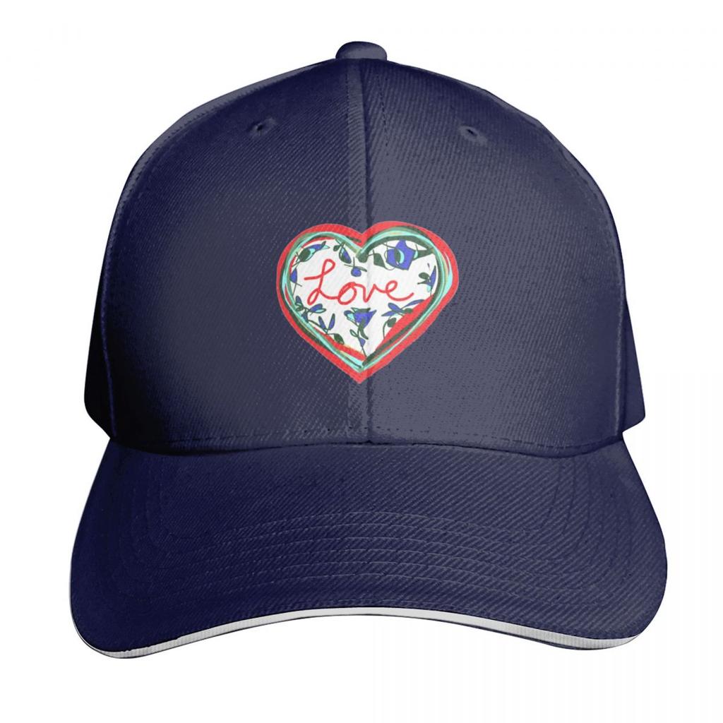 Love Heart Baseball Cap Big Size Hat foam party Hat Sun Hat For Children western Unisex Womens