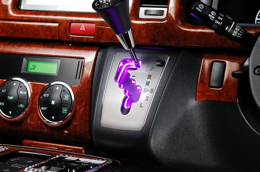 Подсветка селектора КПП Garson DAD для Hiace серии H200, салонная электрическая светодиодная, внутренняя, непрямая, автомобильные кастомные запчасти (1-3 поколение) (GE034-01) ПАПА.