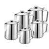 350-2000ml 304 Stainless Steel Flower Espresso Frothers Milk Jug Coffee Pot Used By Induction Cooker