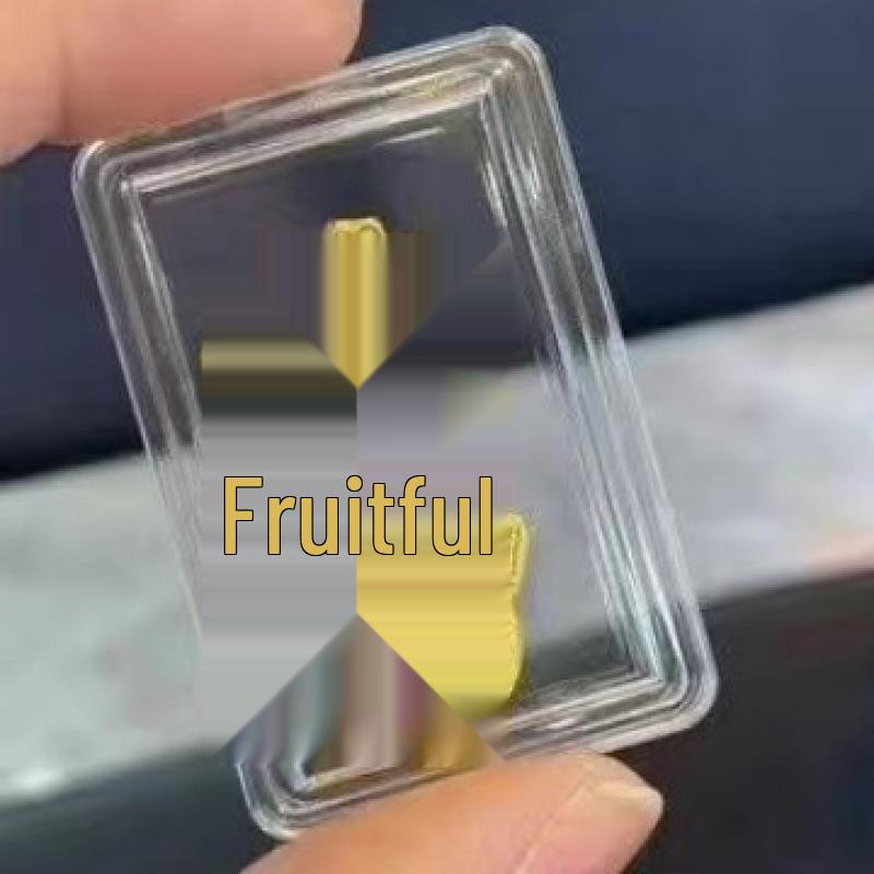 2mg Gold-Plated Wealth-Attracting Mobile Phone Sticker with Adhesive Backing