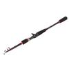 Telescopic Fishing Rod Lightweight Carbon Fiber Casting Fishing Pole with Stainless Steel Swivel Guide for Bass Trout