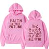 Printed Women's Hoodie with Soft Breathable Pullover Paired Sweatshirt