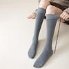 Knee High Socks for Women Soft Combed Cotton Long Socks Ladies Girls Knee Length Knee Socks