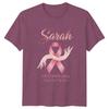 Sarah October 2025 Supported By Love Breast Cancer Awareness Unisexs Unisexs Tee