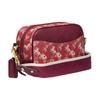 Coach Camera 16 Stripe Print And Rainbow Pattern Camera Bag Small Pink Women bags 88505-B4PES
