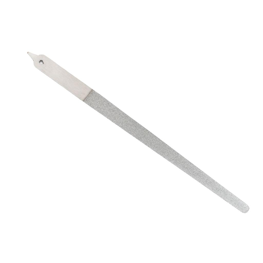 Double-Sided Nail File Stainless Steel Polishing Sand Strip Nail Polisher Nail Tool