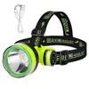 LED Headlamp Fishing Headlight Head Lamps 350m Underwater 2 Modes Zoomable Waterproof Super Bright Camping Light Rechargeable