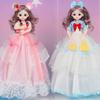 Барби Милая Кукла Мультяшный Стиль 32см Красивое Кружевное Платье ПВХ Подарок на День Рождения