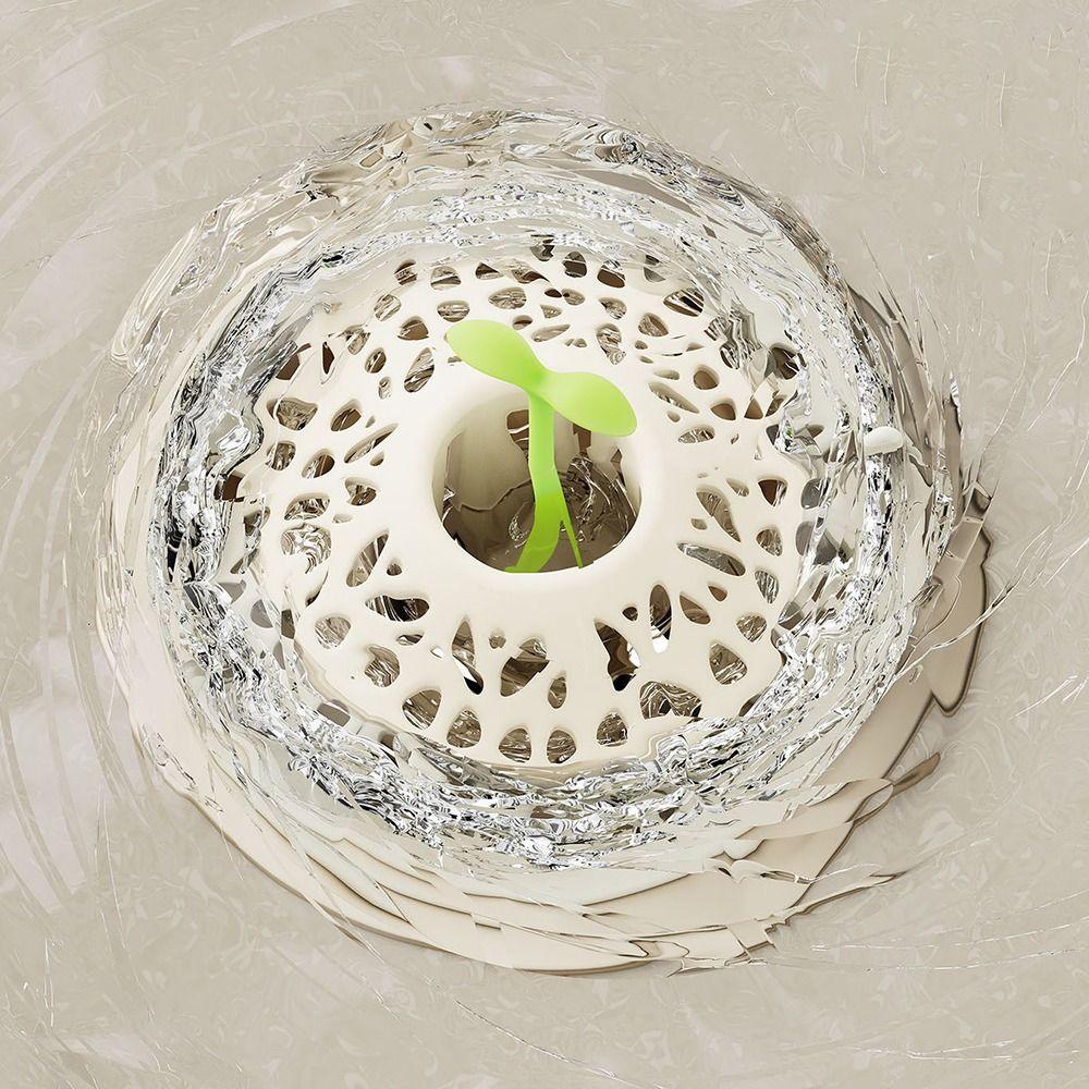 Anti-blocking Basket Sink Drain Strainer Press Automatic Dumping Basket  for Kitchen Sink