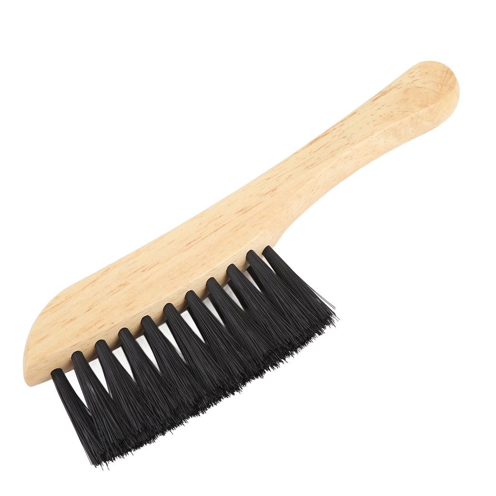 Billiard Table Brush Wooden Nylon Bristles Ergonomic Handle Multi Purpose Pool Table Cleaning Brush
