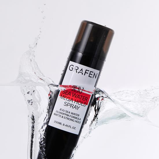 Grafen Спрей для волос сверхсильной фиксации с морской водой Чеджу 100 мл/250 мл