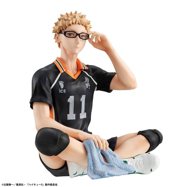 Серия Tsukishima Kei Полная фигура GEM. Хайкю!! Размером с ладонь