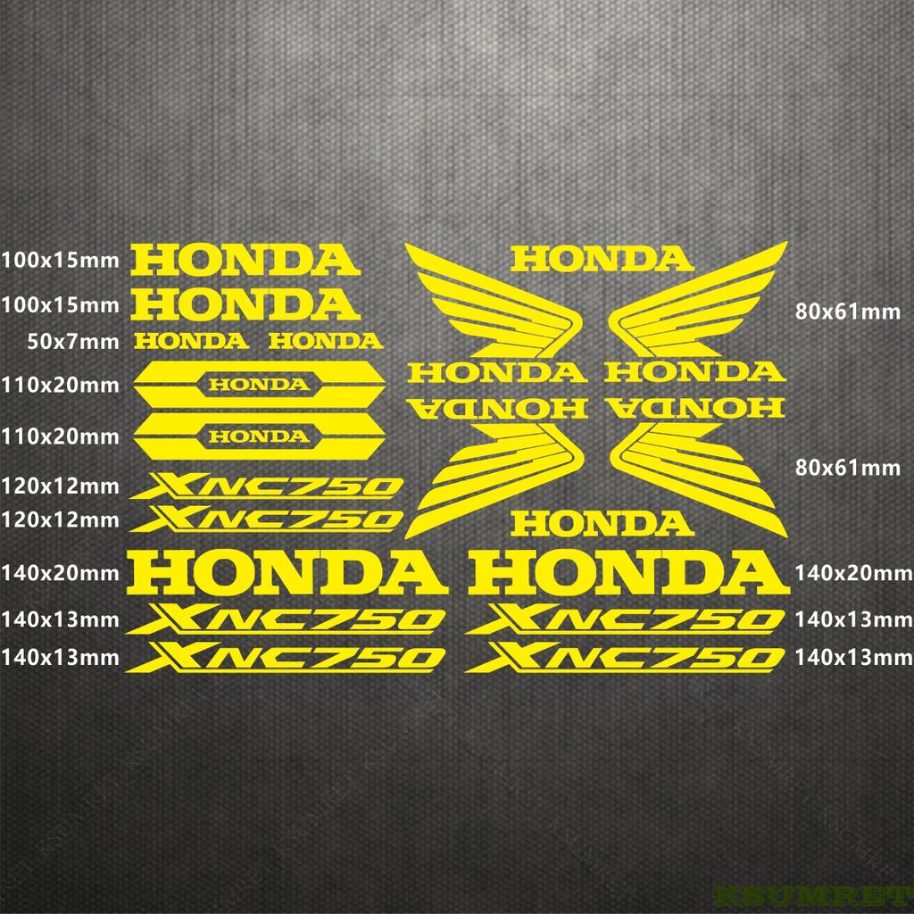 cwcr1 For Honda Motorcycle Stickers NC750X Logo Decal Waterproof