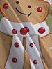 Women Long Sleeve T Shirt Christmas Gingerbread Man Print Autumn Fashion Casual Holiday Party Top Women's Clothes