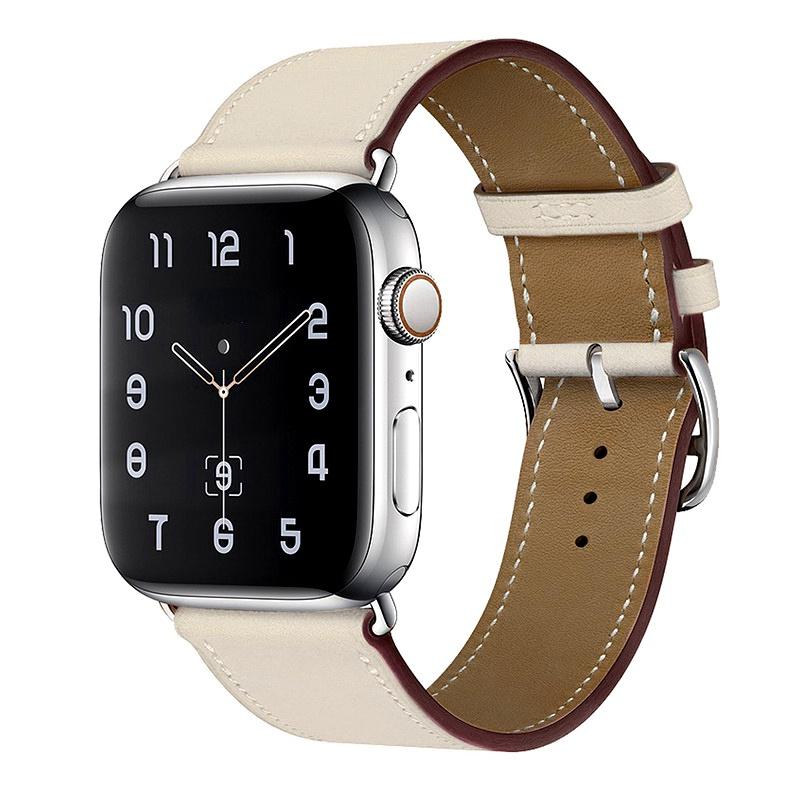 Кожаный ремешок для Apple, ремешок для часов 44 мм, 45 мм, 49 мм, 41 мм, 40 мм, аксессуар, браслет Correa, браслет iWatch series 5, 6 SE, 7, 8 ultra