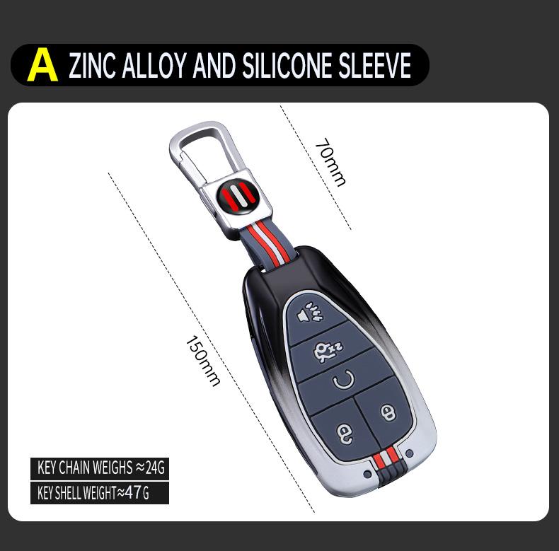 Чехол-брелок для авто с 5 кнопками, подходит для Chevrolet Onix Equino Orlando Cruze Spark Sonic Camaro Volt Bolt Trax Malibu Blazer Traverse