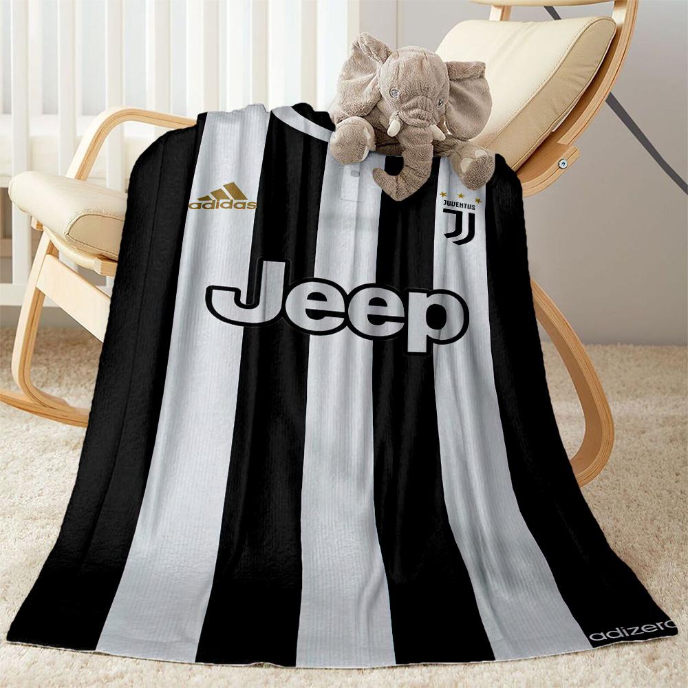 Juventus Blanket Soft Cozy Perfect For Picnics Bed Sofa Four Seasons Universal Modern Style Gift For Travel Home Birthdays