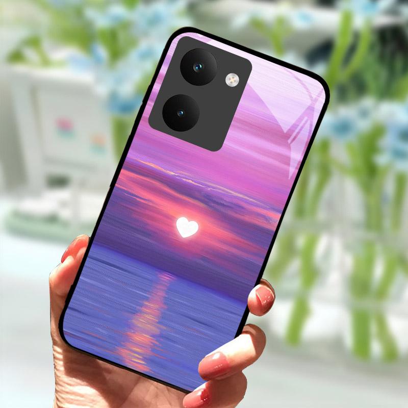 Чехол для Realme P3 Ultra 5G Ударопрочный чехол Закаленное стекло Задняя крышка Бампер Для телефона Realme P3ultra 5G RMX5030 Чехол Coque