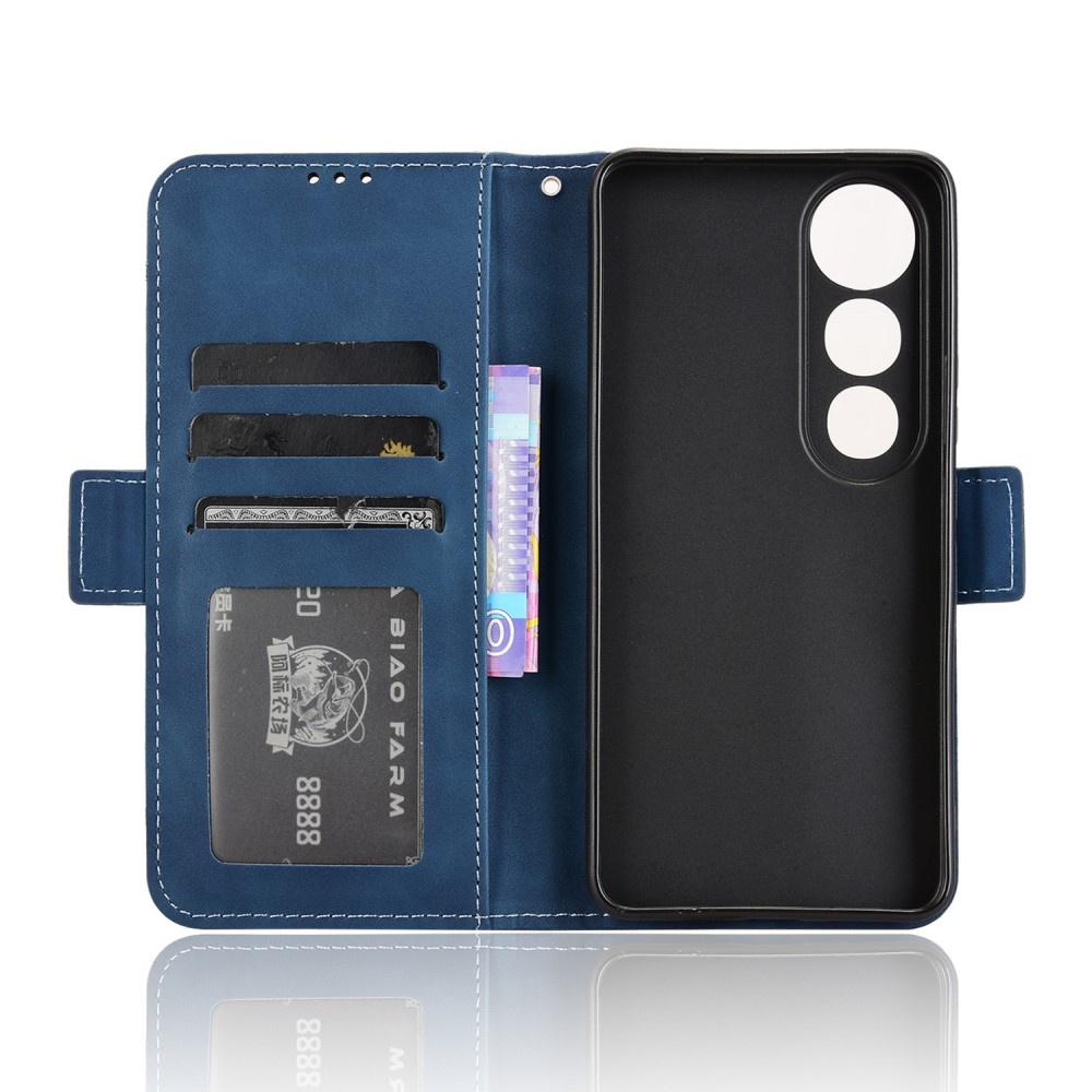 Flip Case for Vivo V50 Lite 4G / 5G, Card Slot, Navy Blue