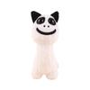 Zoonomaly Plush Odd Animal Park Stuffed Zoo Guard Doll Short Plush Cartoon Character Other Pp Cotton Customized White Yellow 48*7*40cm