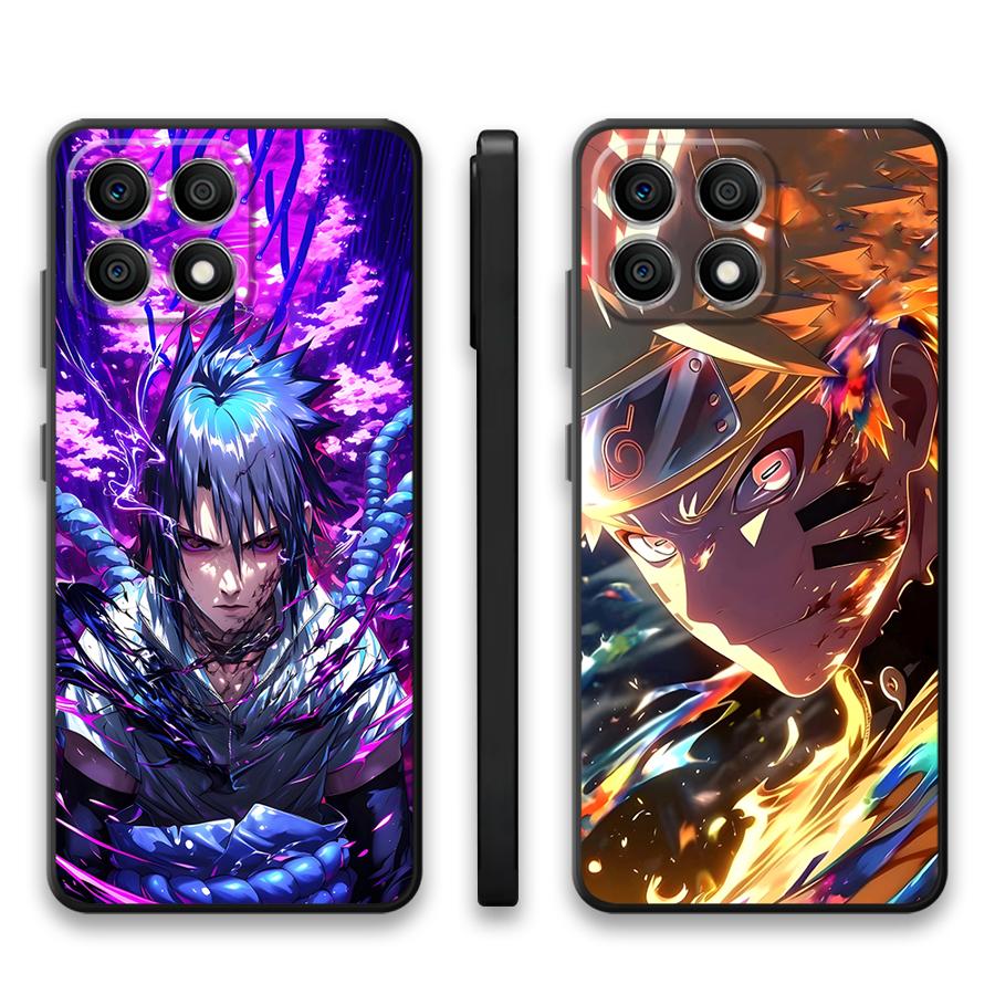 Cool N-Narutos Sasuke Case for Honor X6 200 400 Lite 8X 90 X5b 70 X7 Magic5Lite X9a X8 Black Soft Phone Cover