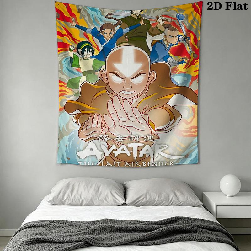 Avatar Anime Pattern Home Decor Tapestry, Wall Hanging, Decorative RV Wall Cloth.MGT0918104