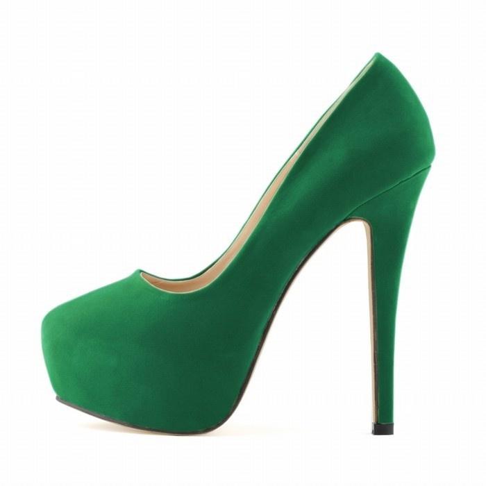 Женские сексуальные туфли на высоком каблуке для вечеринок, туфли-лодочки на платформе с острым носком, свадебные повседневные туфли, размер США 5-10