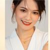 Ожерелье Женское Звезда Луна Любовь Подвеска Интегрированный Набор Цепь Премиум Нишевый Дизайн Подарок Девушке Модные Украшения Качество