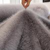 Sofa Towel Autumn and Winter New Straight Row Thickened Rabbit Plush Winter Cushion Non-slip High-end Cover Cloth