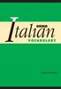 The Using Italian Vocabulary Book