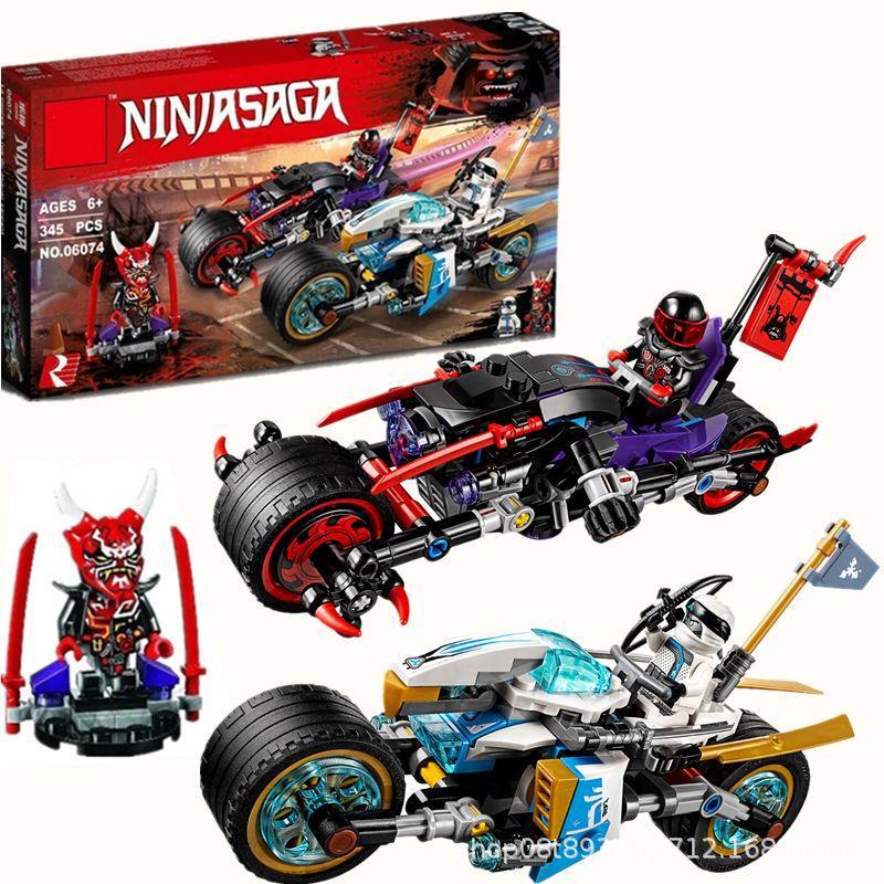 Конструктор Ninjago Водный Скоростной Гонщик для Мальчиков, Совместимый с Lego 71752