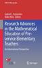 Книга Research Advances In the Mathematical Education of Pre-service Elementary Teachers : An International Perspective