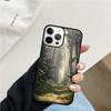 Чехол-ракушка 'Горный Лес Облака' Для iPhone 17 Air 15 16e 14 13 12 Pro Max 11 Pro Max Plus Чехол для телефона
