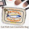 Canned Sardines Style Makeup Bag Cute Travel Cosmetic Bag Bath Wash Bag Creative Fashion Handbags Makeup Pouch Case Beauty Bag
