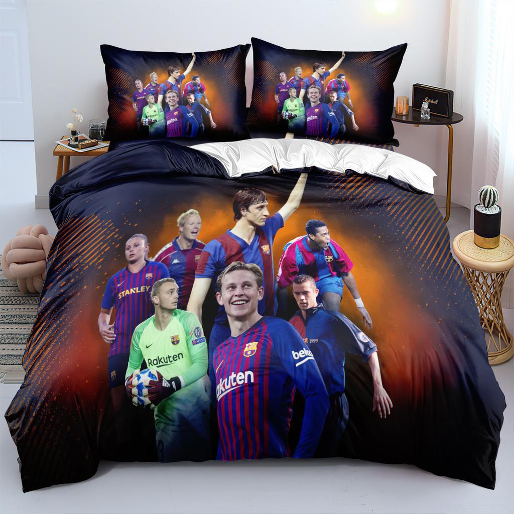 Комплект постельного белья из трех предметов 90-120 г абразивная ткань 3D цифровая печать