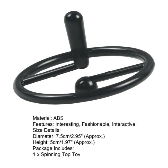 Creative Spinning Top Toy Decompression Interesting Exercise Hand-on Ability Toy for Kids