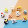 Cute Simulation Mini Animal Parrot Bird Puppy Cartoon Doll Model Micro Landscape Miniature Ornament Doll