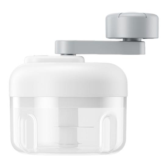 Garlic Chopper Manual Garlic Grinder Garlic Crusher Hand-Cranked Food Processor Mincer Tool for Kitchen Gadgets