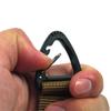 Hiking Accessories Anti-lost Webbing Hook Outdoor Carabiner Camping Carabiner Backpack Key Hook