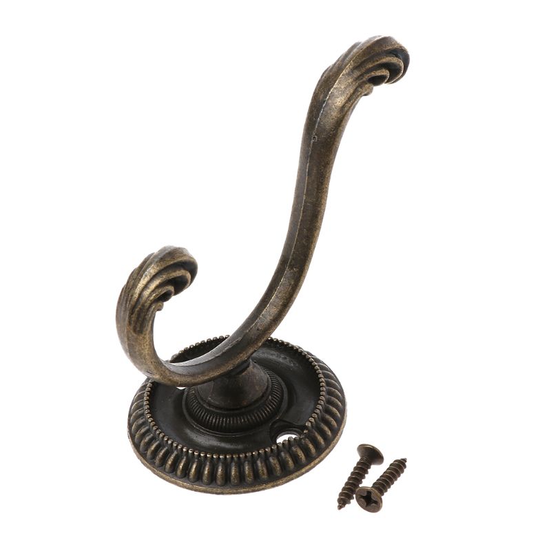 Европейские настенные крючки из цинкового сплава, крючки для одежды, винтажная настенная вешалка для спальни