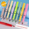 12 Colors Set Everlasting Pencil with Eraser Unlimited Writing Pencils Eternal Erasable Pencil Pens for Kids School Art Supplies
