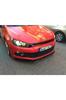 Для VOLKSWAGEN Scirocco 2008–2014 гг. — НЕ СОВМЕСТИМ С R LINE — Базовая накладка на передний бампер