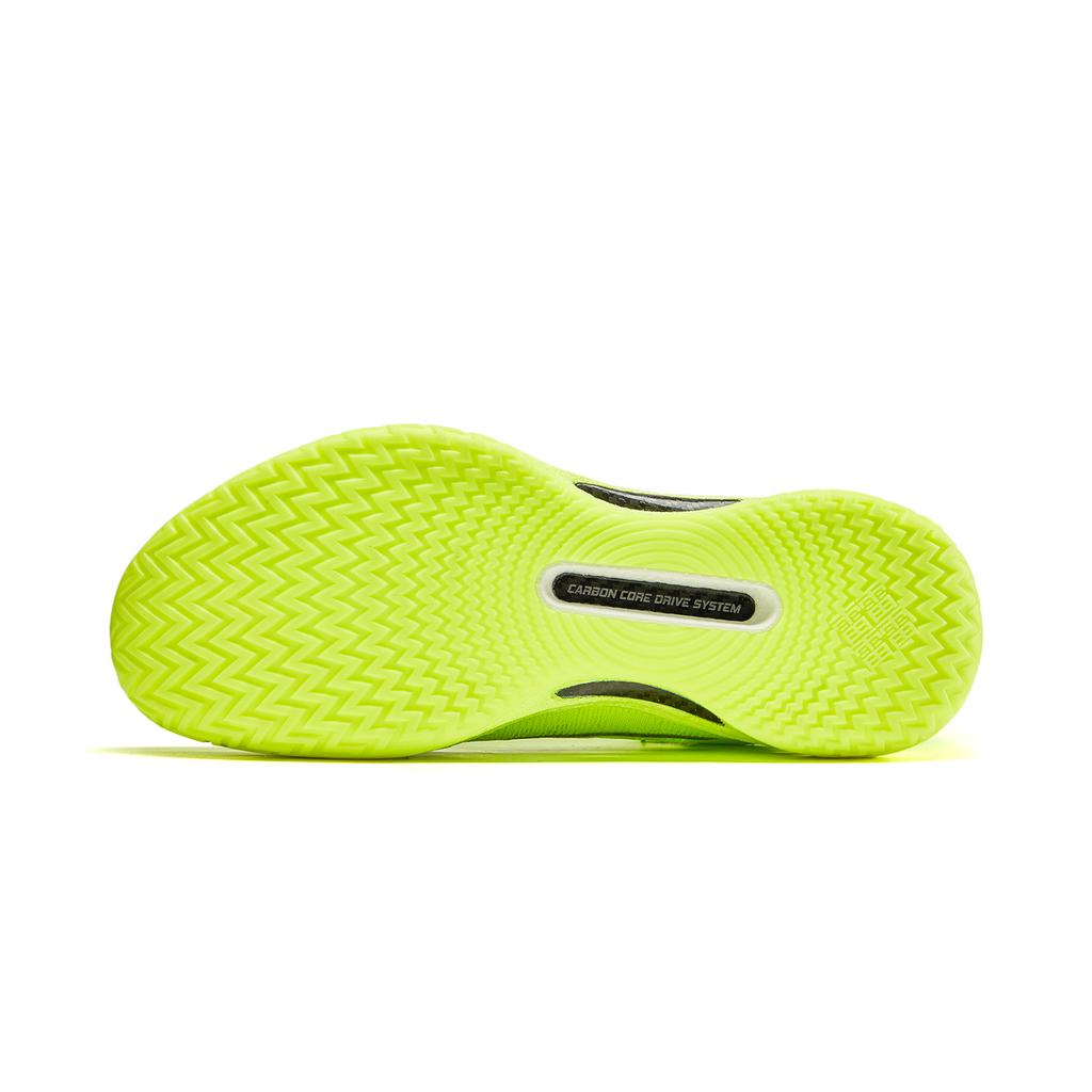 Li Ning Gamma Баскетбольные кроссовки Мужские Низкие Флуоресцентный Желто-Зеленый ABAV035-30