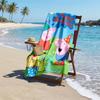 Pink Pig Fashion Beach Towel: Ideal for Summer Adventures Soft, absorbent and quick drying suitable for swimming and bathing