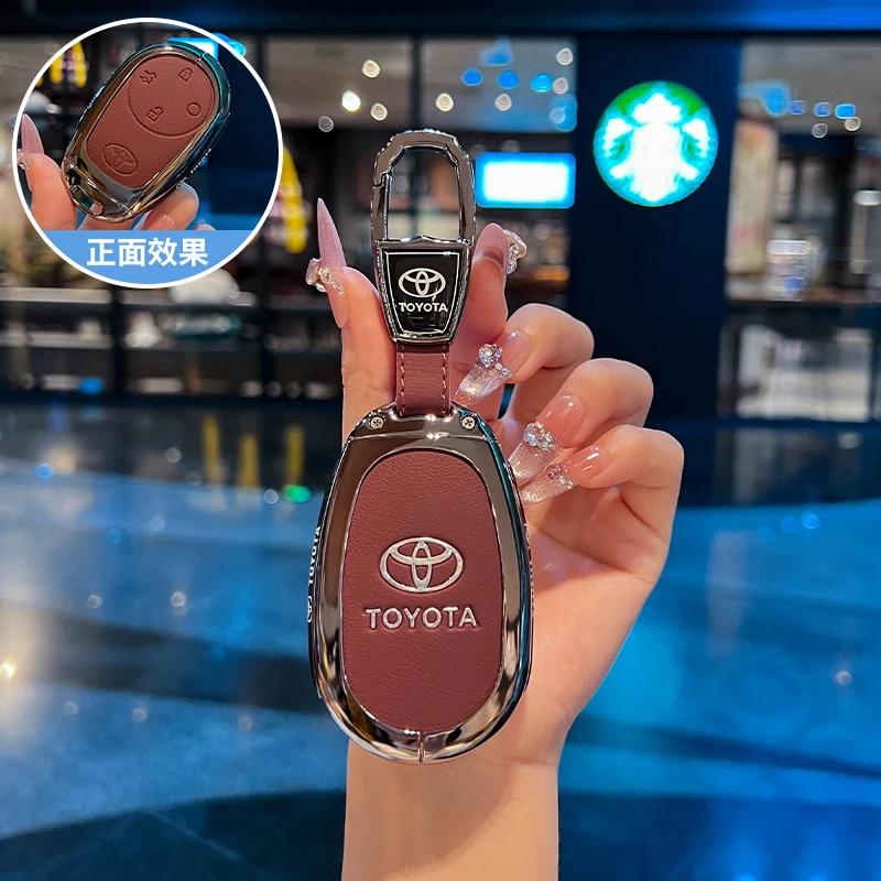 4 Buttons Car Key Case Cover Shell Fob for Toyota bZ3X Bózhì 3X Platinum 3X 2025 Air_Pro_max Car Interior Keychain Accessories