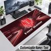 Custom Name Text Mouse Pad Hull KR Personalized Desk Pad For Work And Gaming