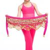 Belly Dance Belt Wrap Hip Scarf Skirt Waistband With 320 Coins Sequins Hip Scarf