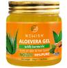 Новый гель с куркумой и алоэ вера для лица, волос и кожи | 200 г | 100% чистый и натуральный с куркумой | Успокаивающий и увлажняющий гель для всех типов кожи | Ан